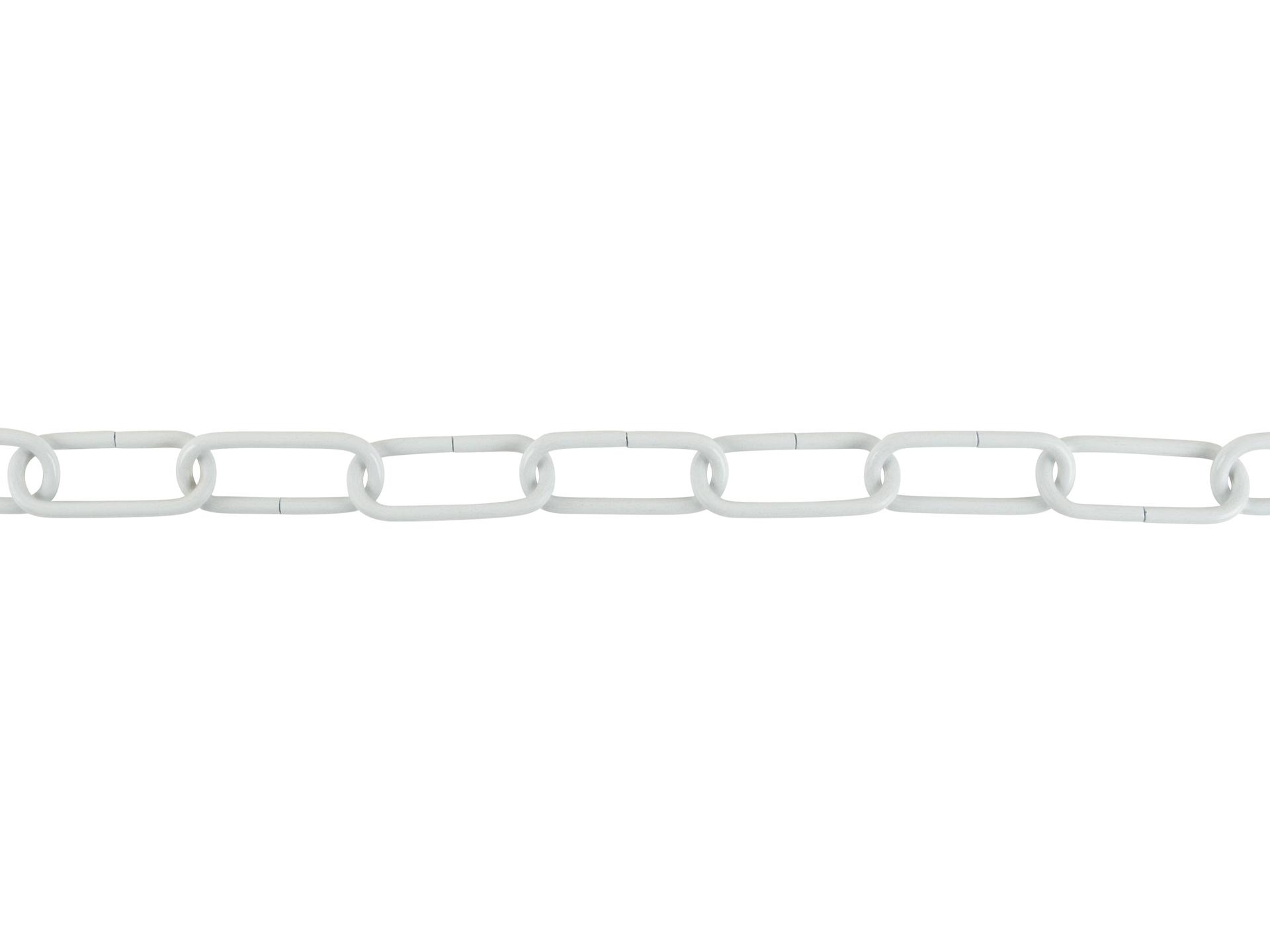 Lamp ketting wit 47x20mm