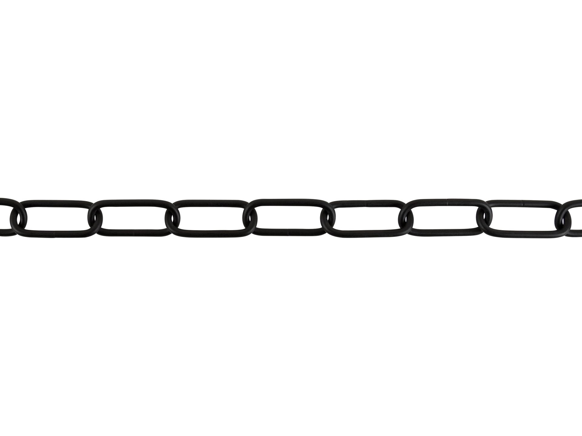 Lamp ketting zwart 47x20mm