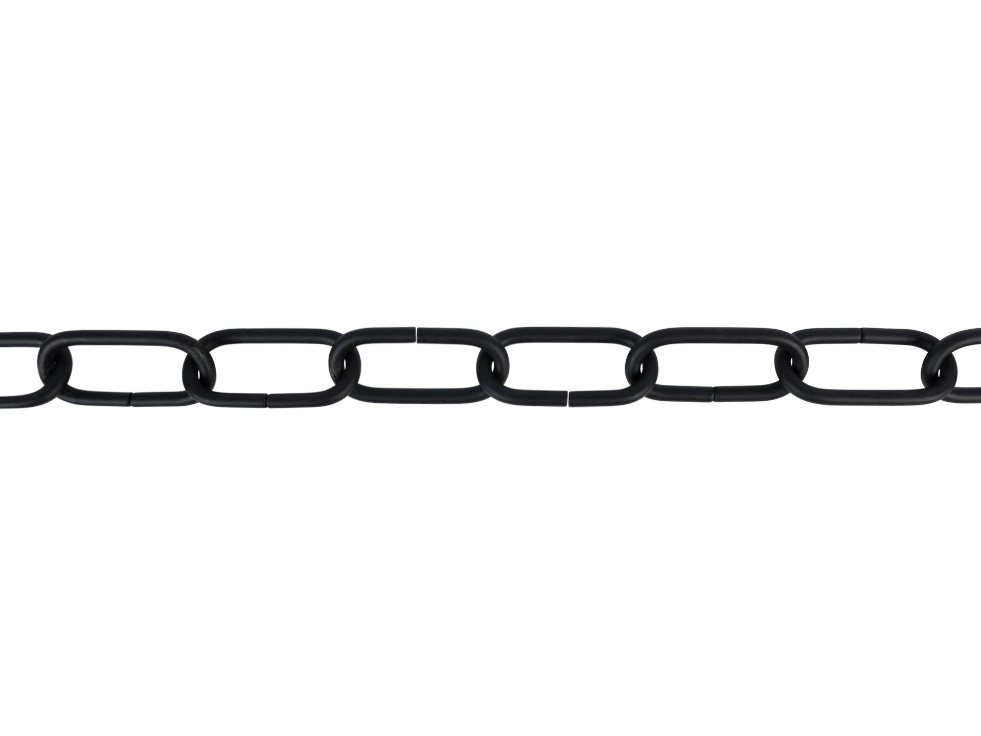 Lamp ketting zwart 55x24mm
