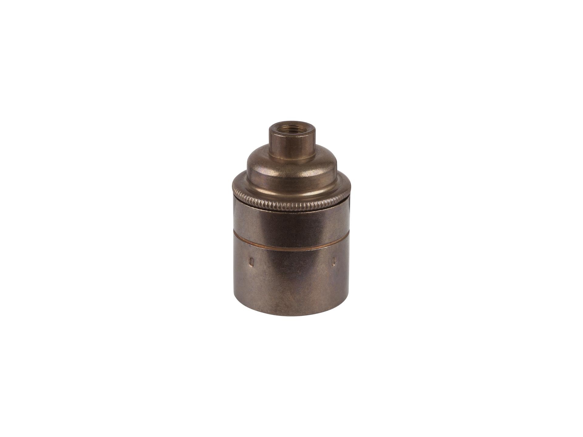 Metalen fitting E27 industrial Engels messing