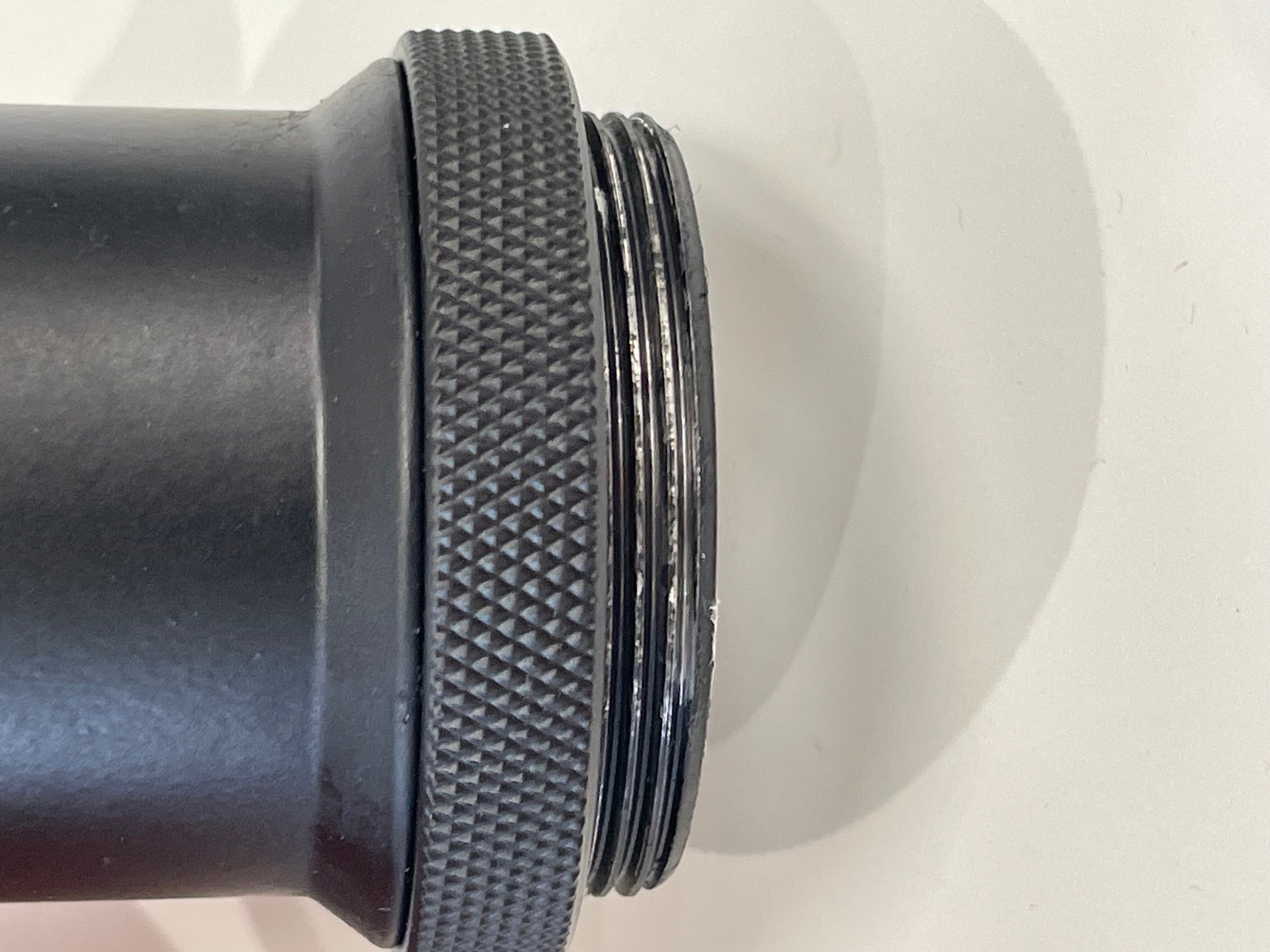 Metalen fitting E27 retro mat zwart B-keus