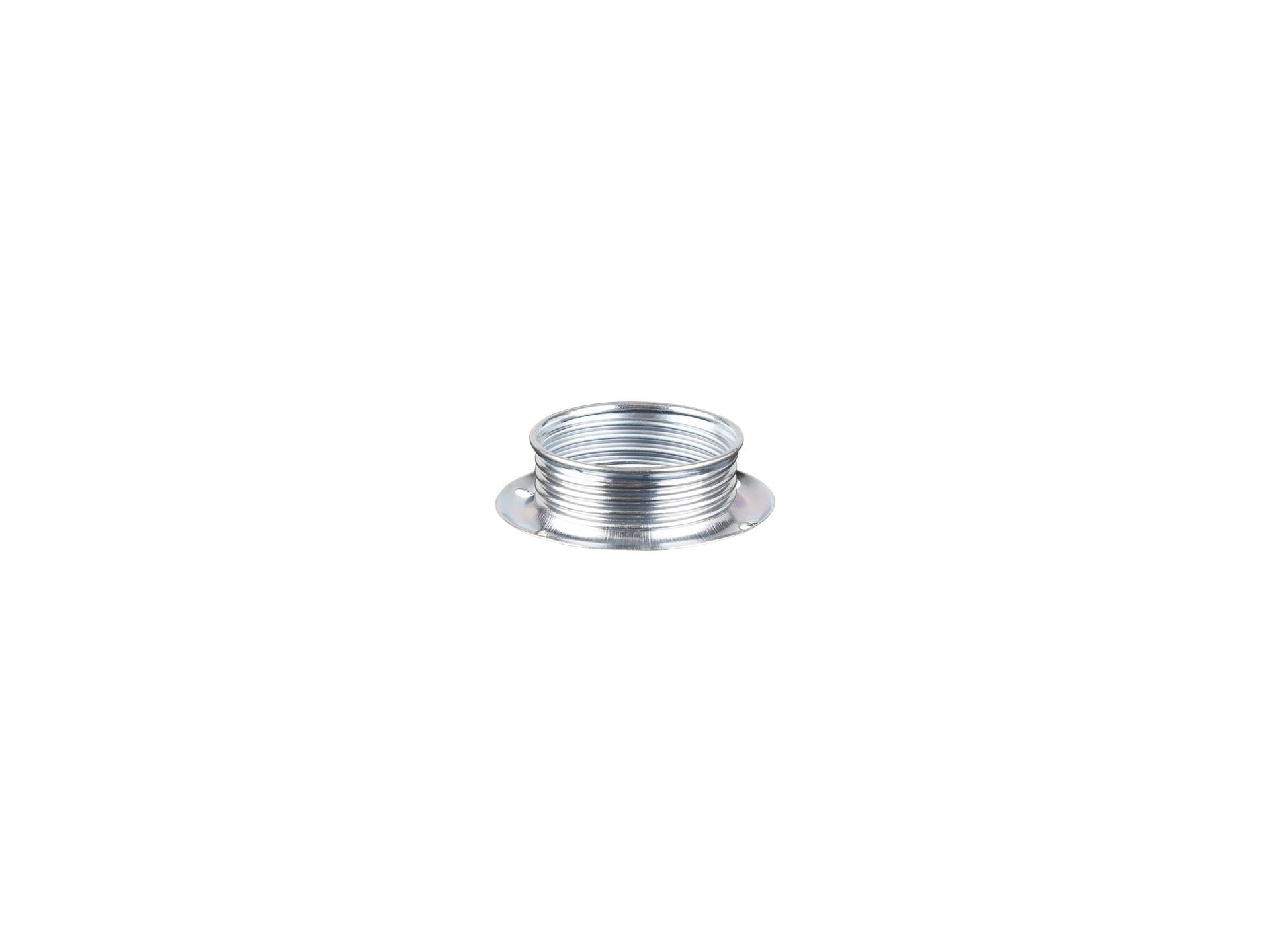 Metalen fitting ring voor E14 fitting - chroom kleur