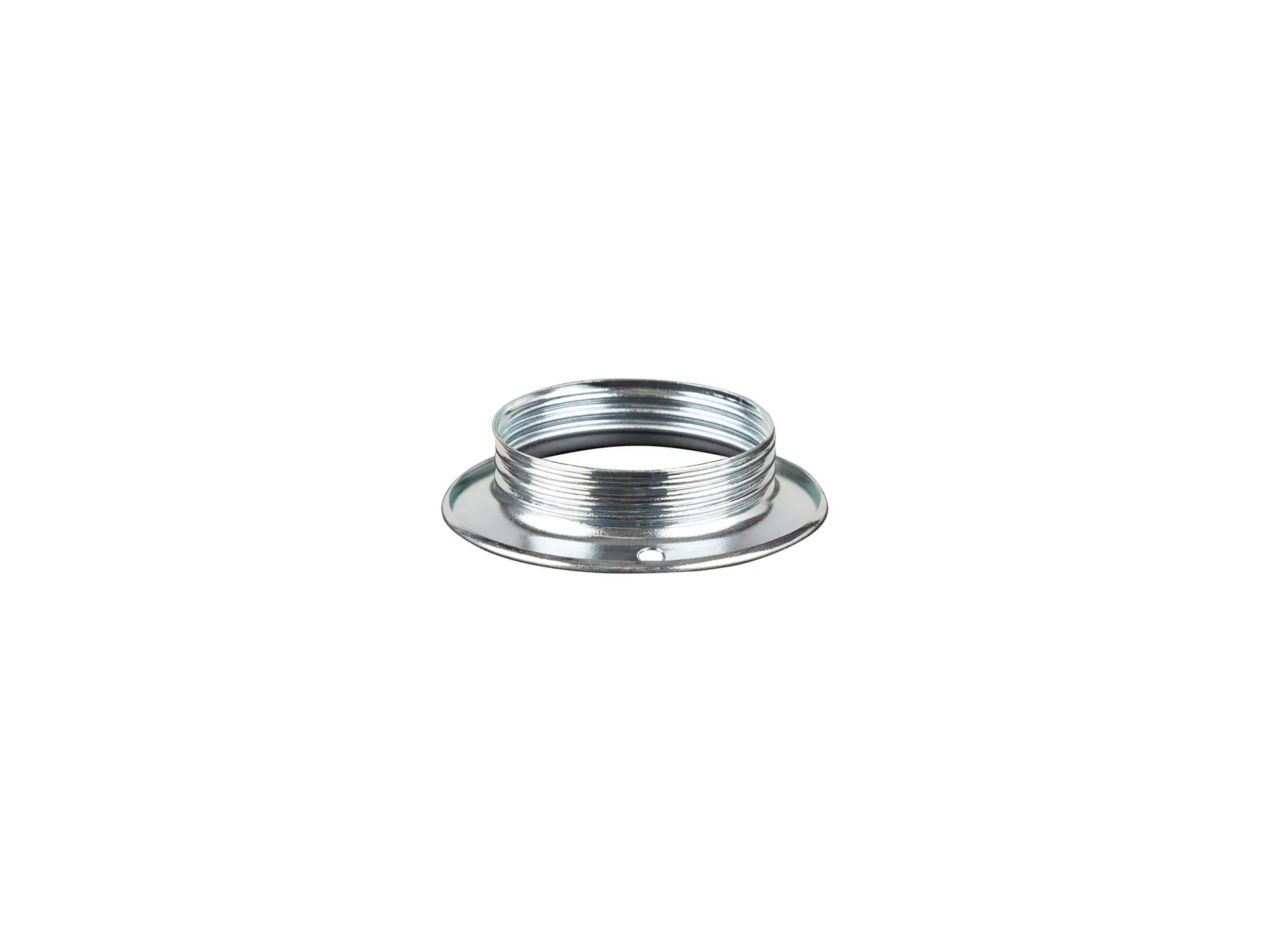 Metalen fitting ring voor E27 fitting - chroom kleur