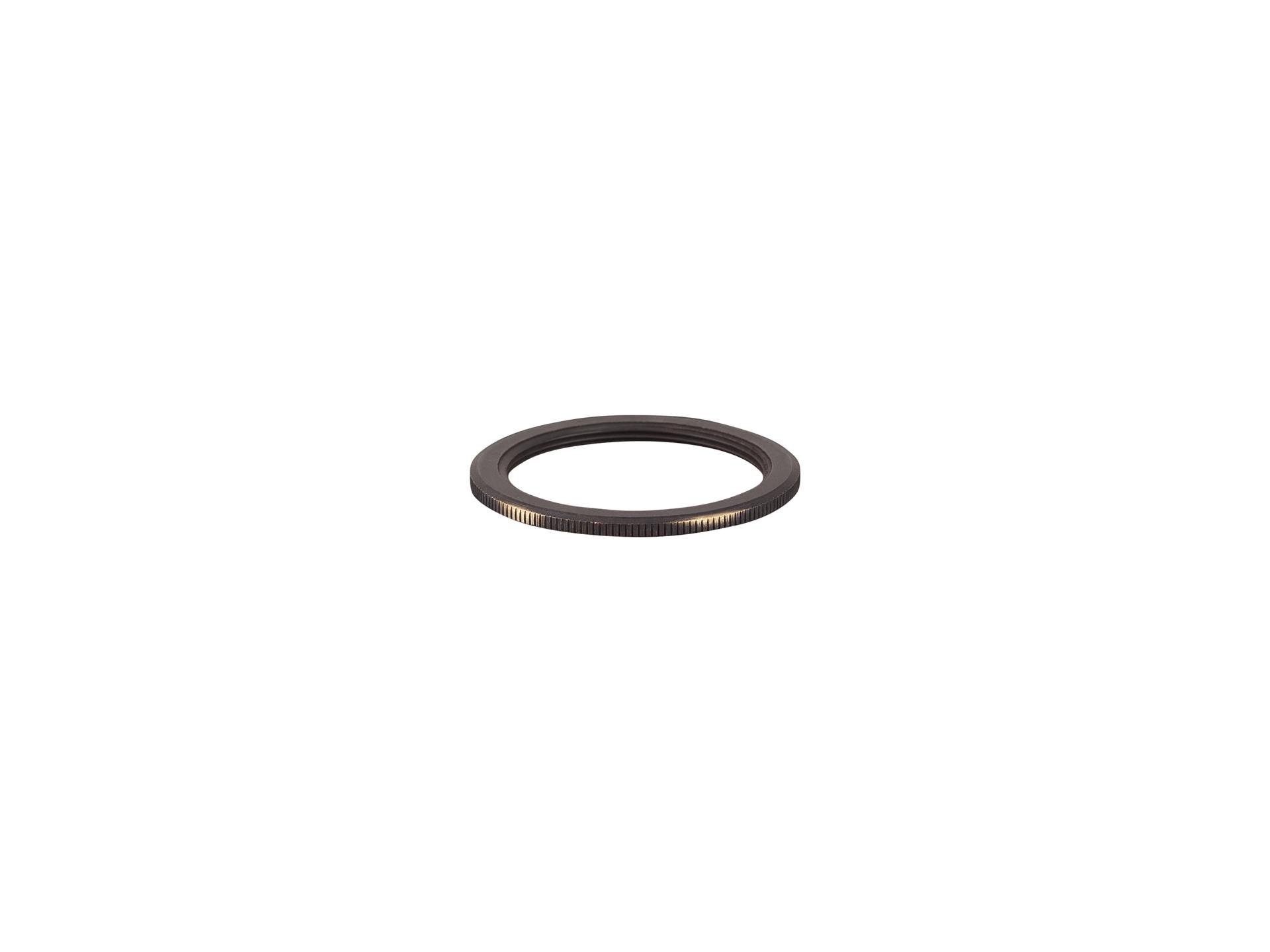 Metalen fitting ring voor E27 fitting - industrial antiek geschuurd