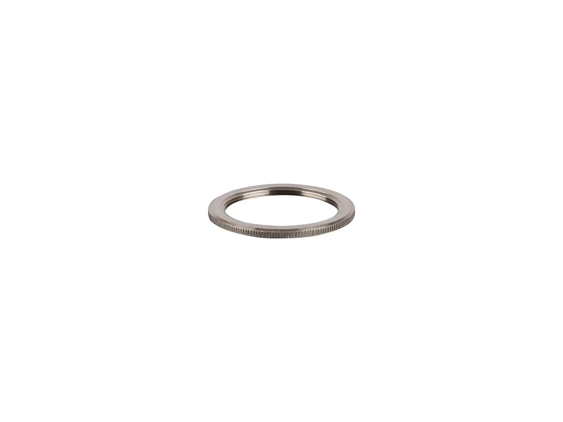 Metalen fitting ring voor E27 fitting - industrial chroom