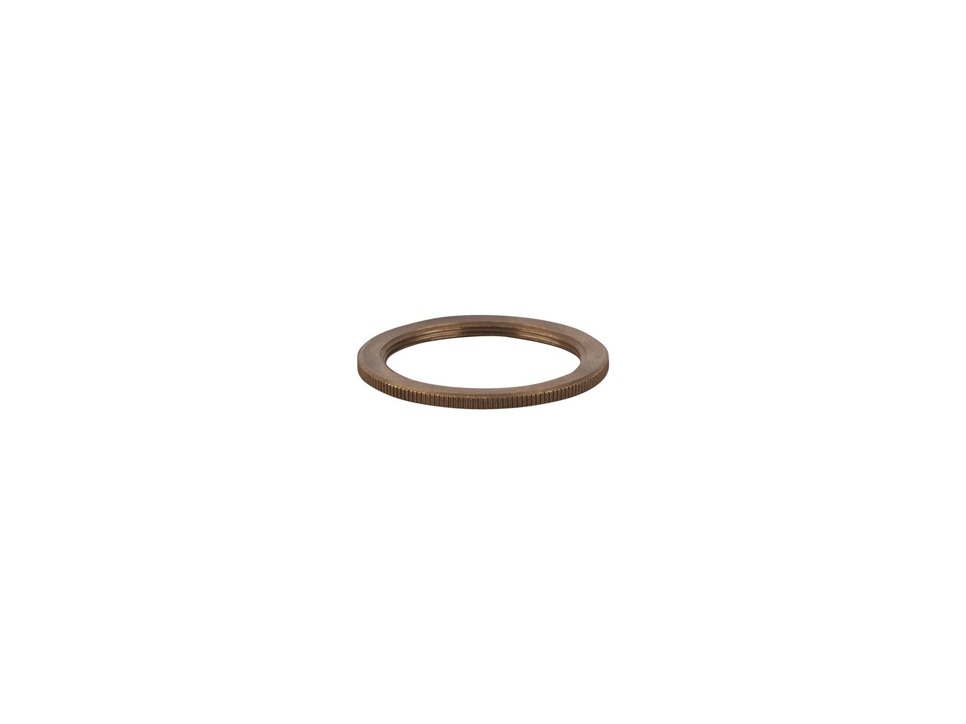 Metalen fitting ring voor E27 fitting - industrial engels messing