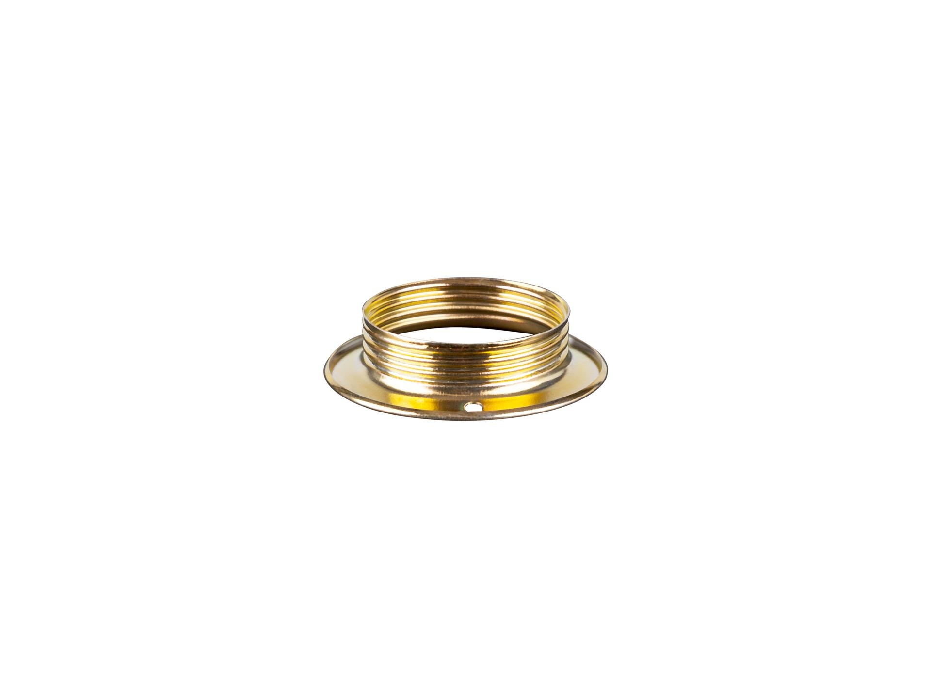 Metalen fitting ring voor E27 fitting - messing  kleur Metalen fitting ring voor E27 fitting - messing  kleur