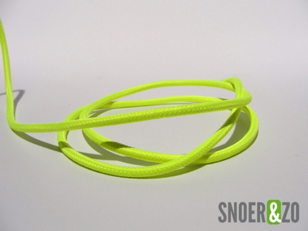 Neon geel strijkijzersnoer