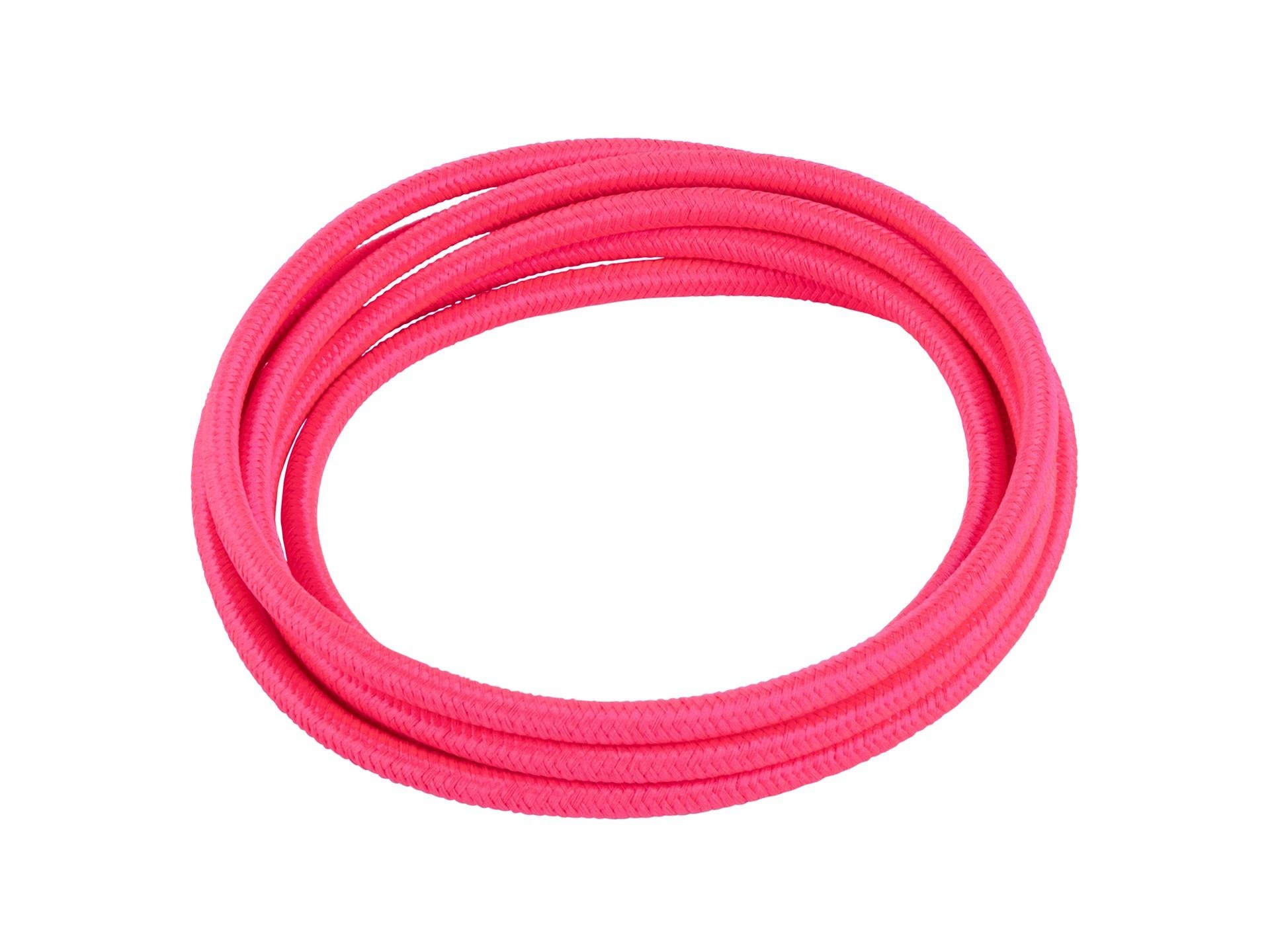 Neon roze strijkijzersnoer - 2 aderig