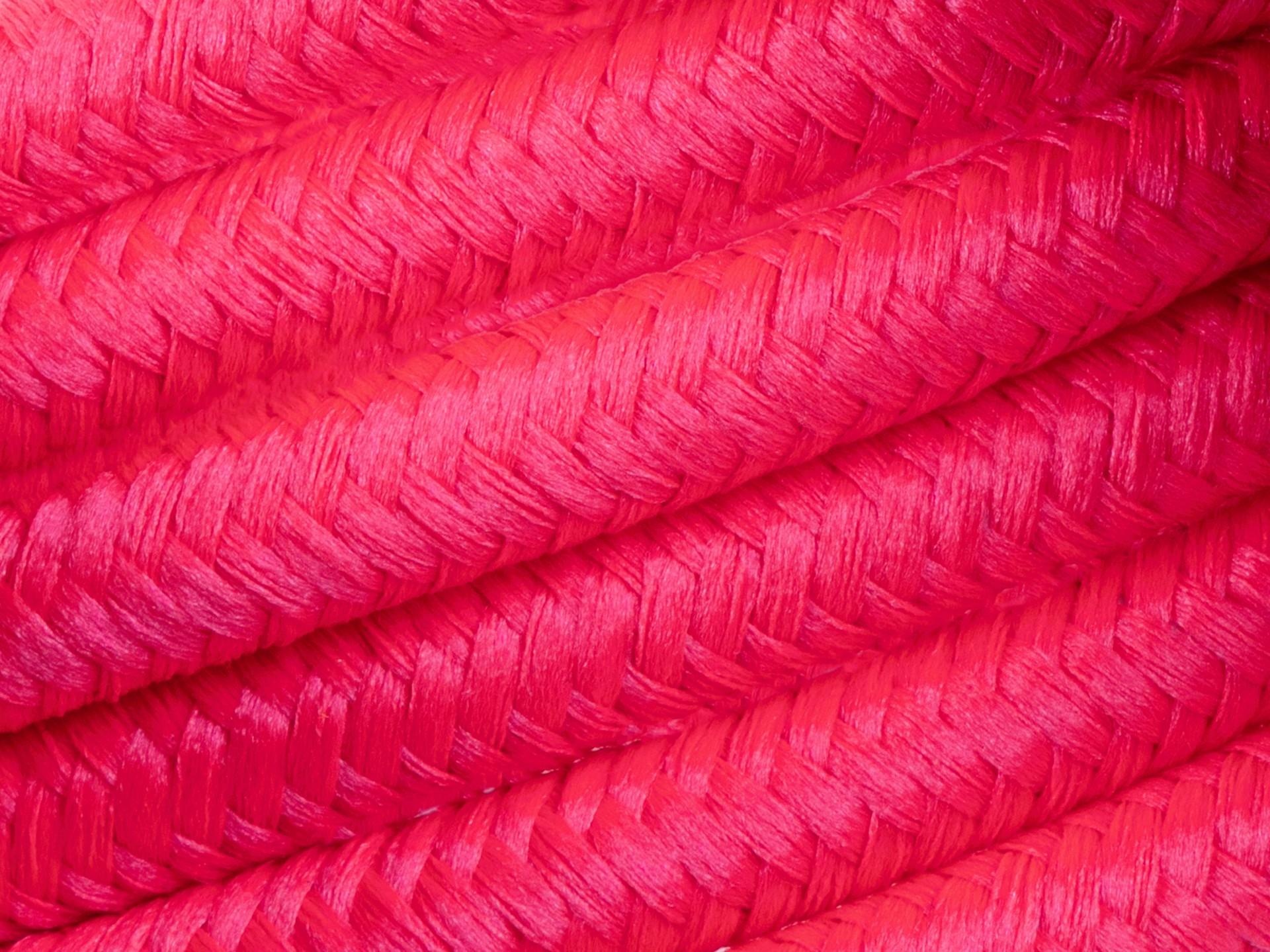 Neon roze strijkijzersnoer - 2 aderig