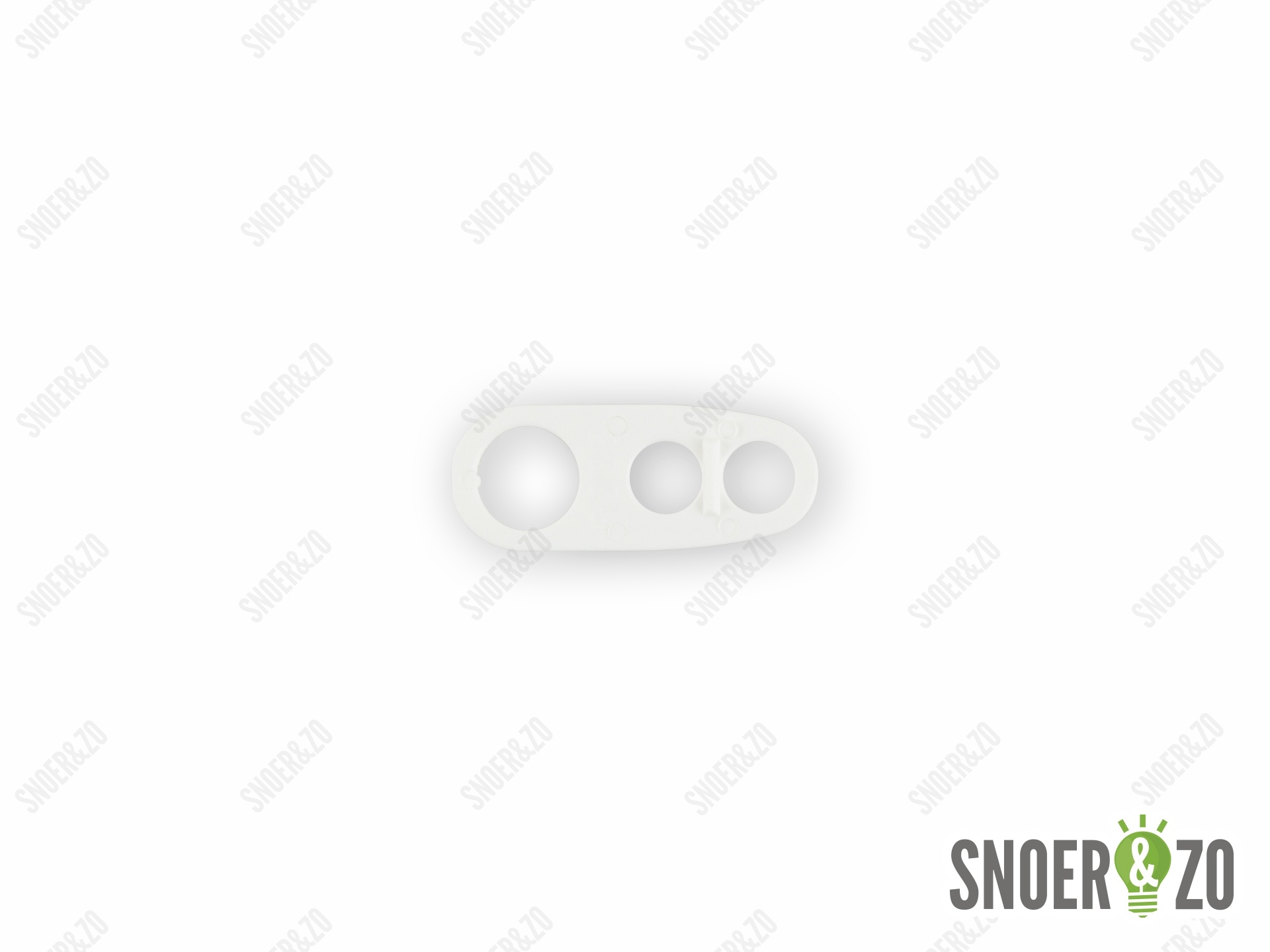 Ophangoog trekontlaster 3 gaats wit Ophangoog trekontlaster 3 gaats wit