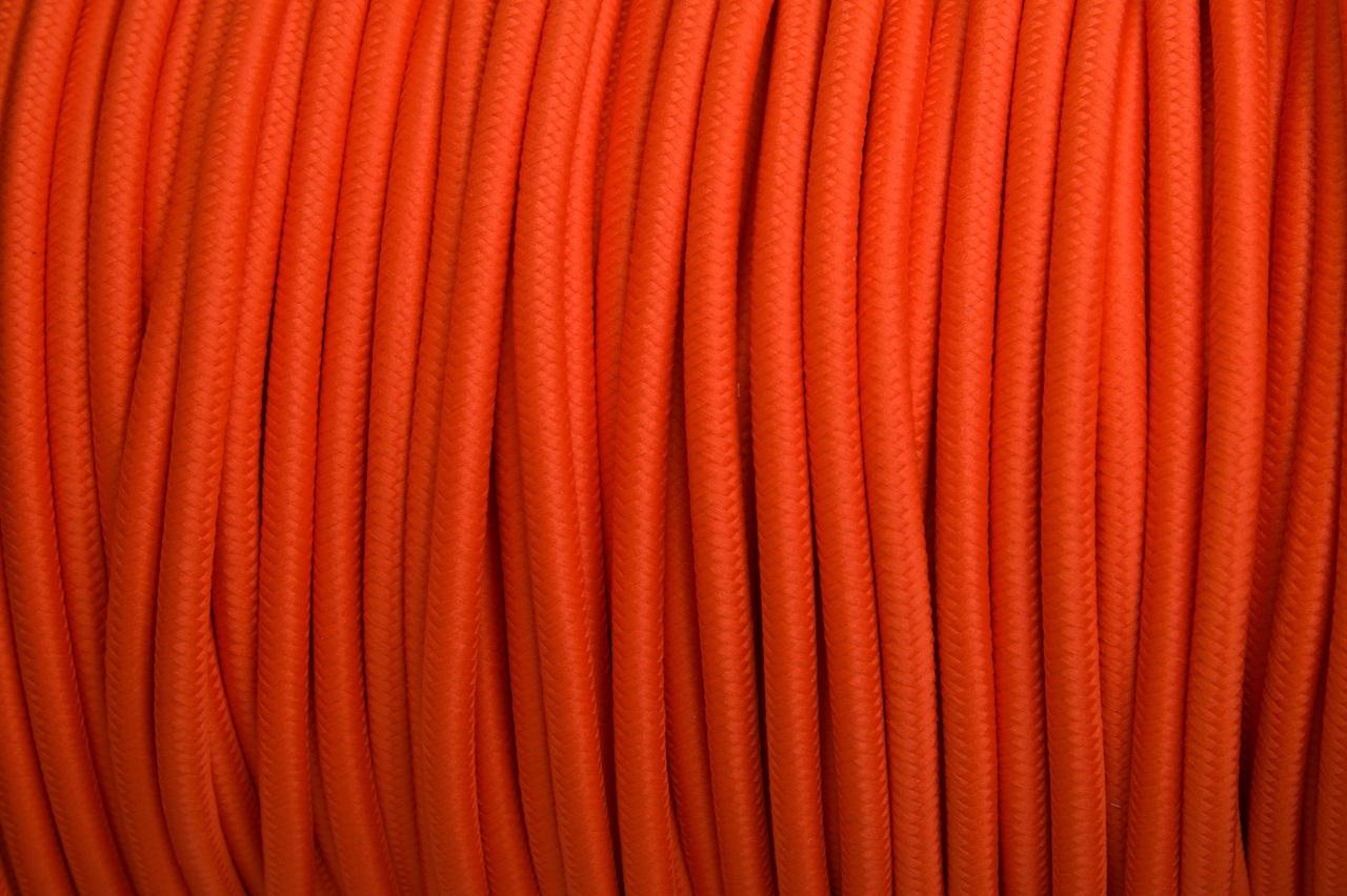 Oranje strijkijzersnoer - 2 aderig