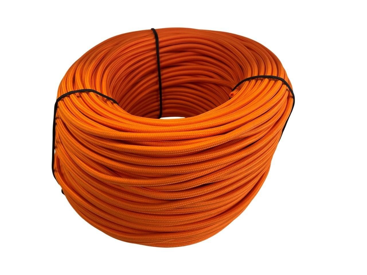 Oranje strijkijzersnoer - rol 38 meter