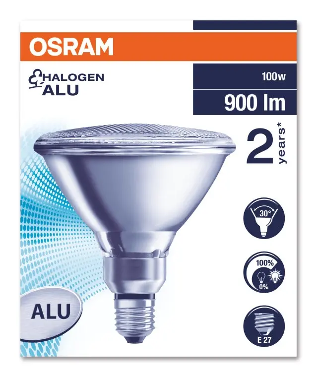 Osram 64839 Halopar 38 100W E27 FL30D