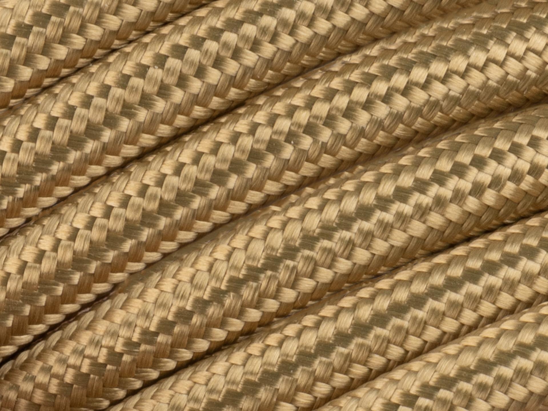 Oud goud strijkijzersnoer - 2 aderig