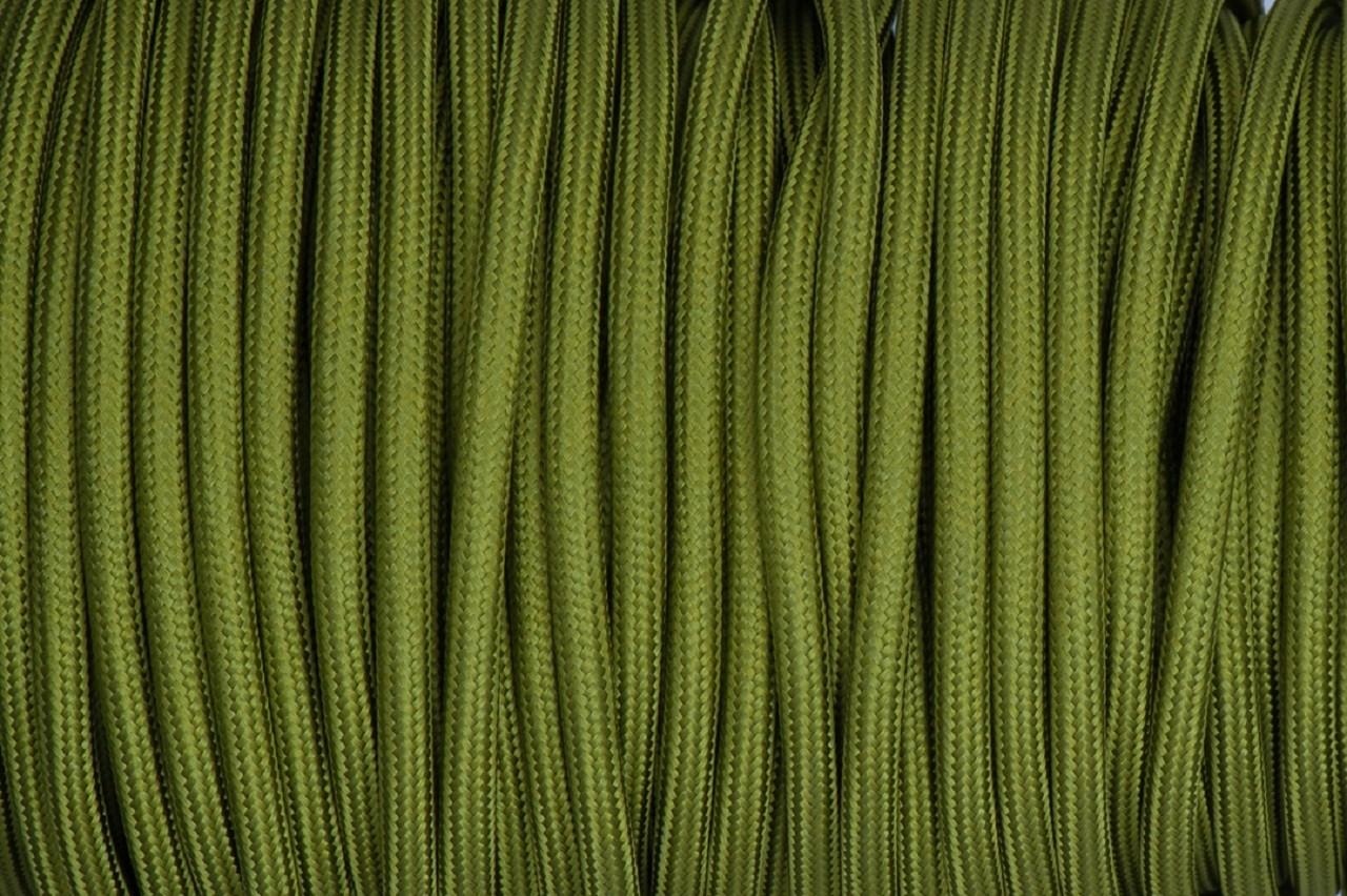 Oud groen strijkijzersnoer - 2 aderig