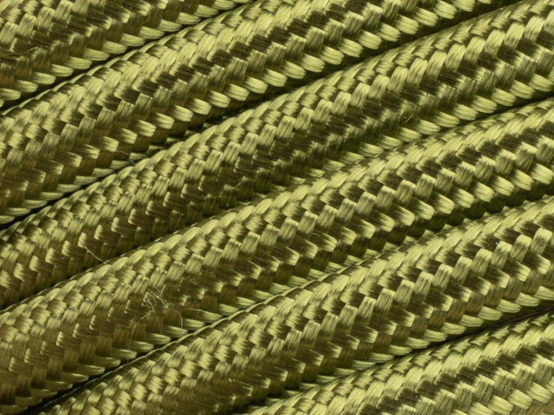 Oud groen strijkijzersnoer - 2 aderig