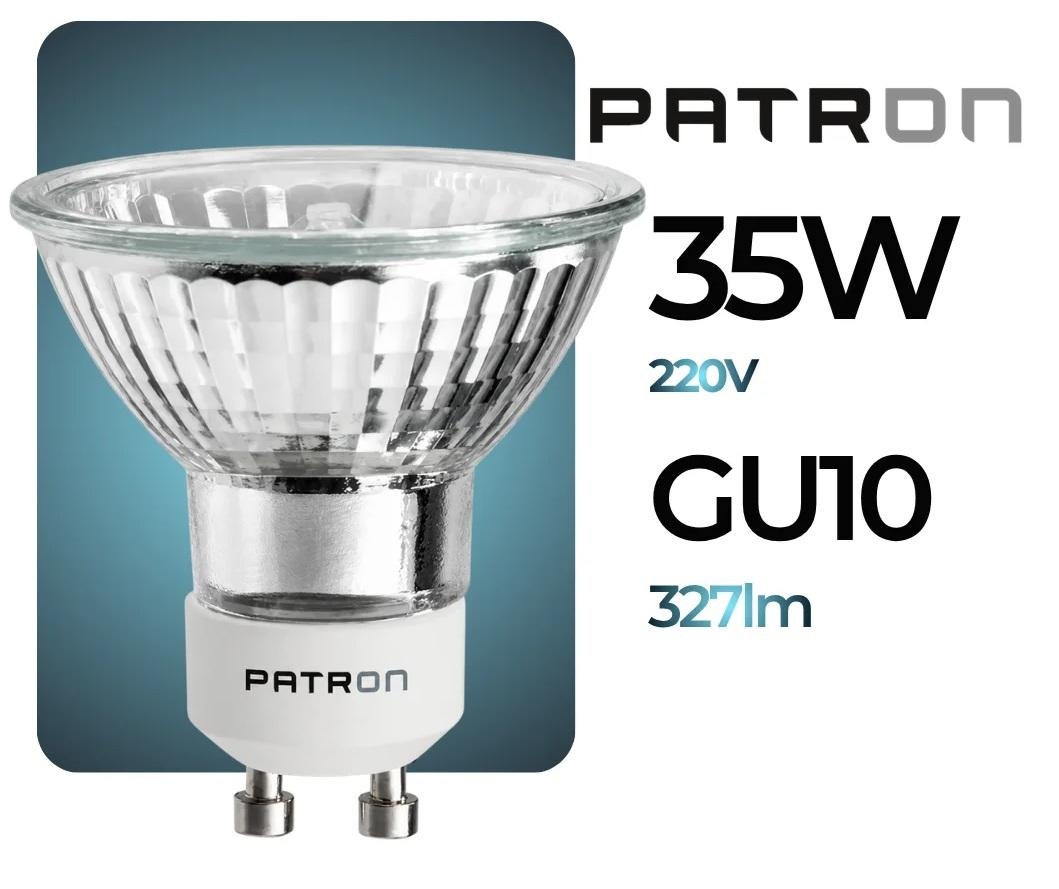 Patron halogeenlamp PAR16 50mm GU10 230V 35W - 36 graden