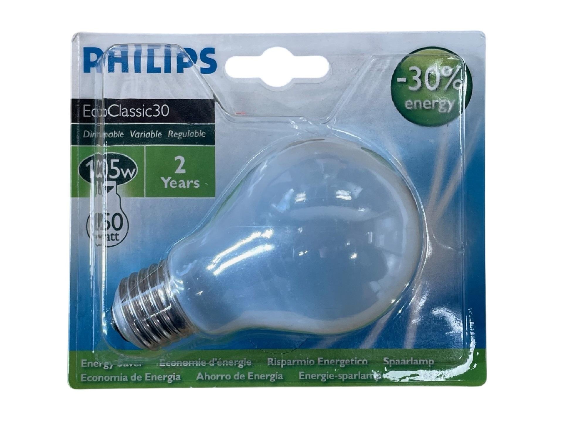 Philips EcoClassic standaardlamp 105W E27 A55 mat - AV