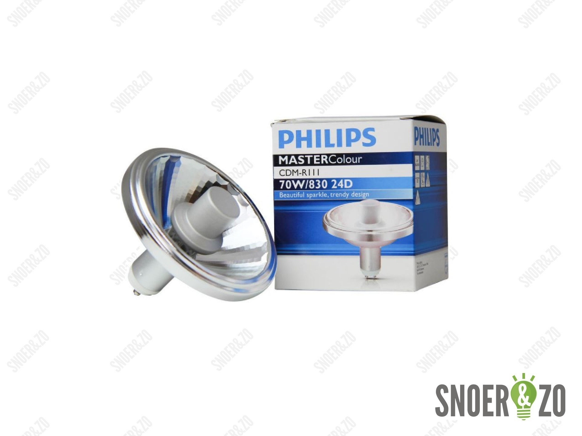 Philips MASTERColour CDM-R111 70W 830 GX8.5 24D