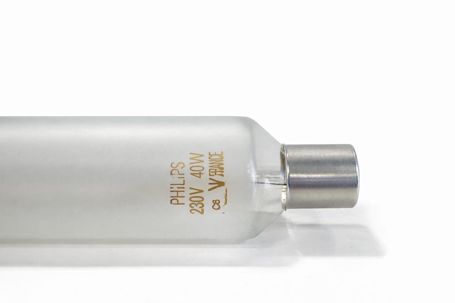 Philips S19 gloeilamp buislamp - T37x310mm - 40W 230V - mat glas