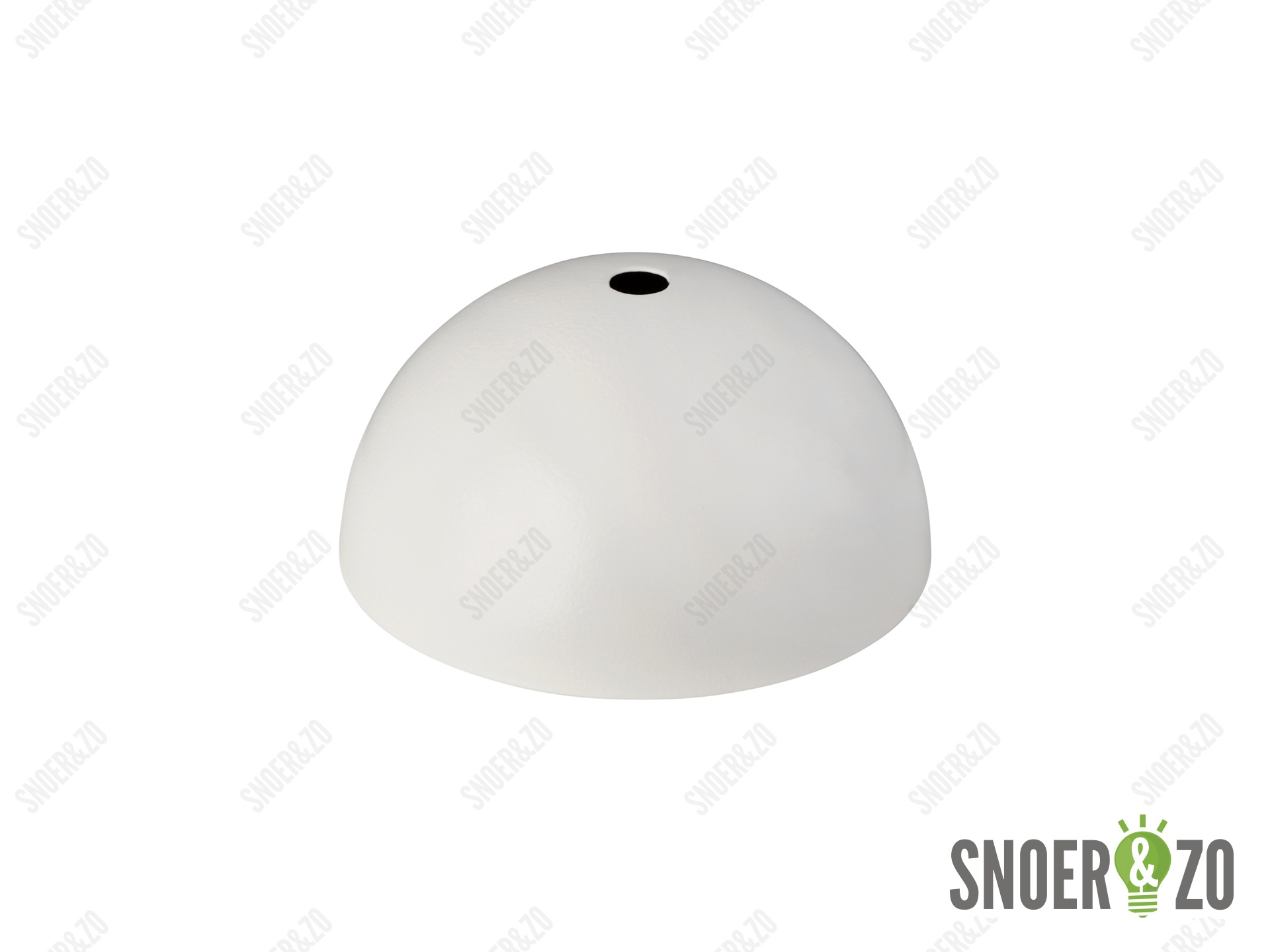 Plafondkap metaal rond wit Plafondkap metaal rond wit