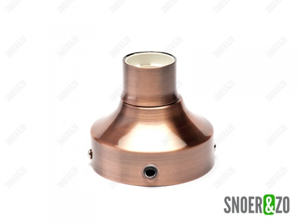 Plafondlamp Tasso koper E27