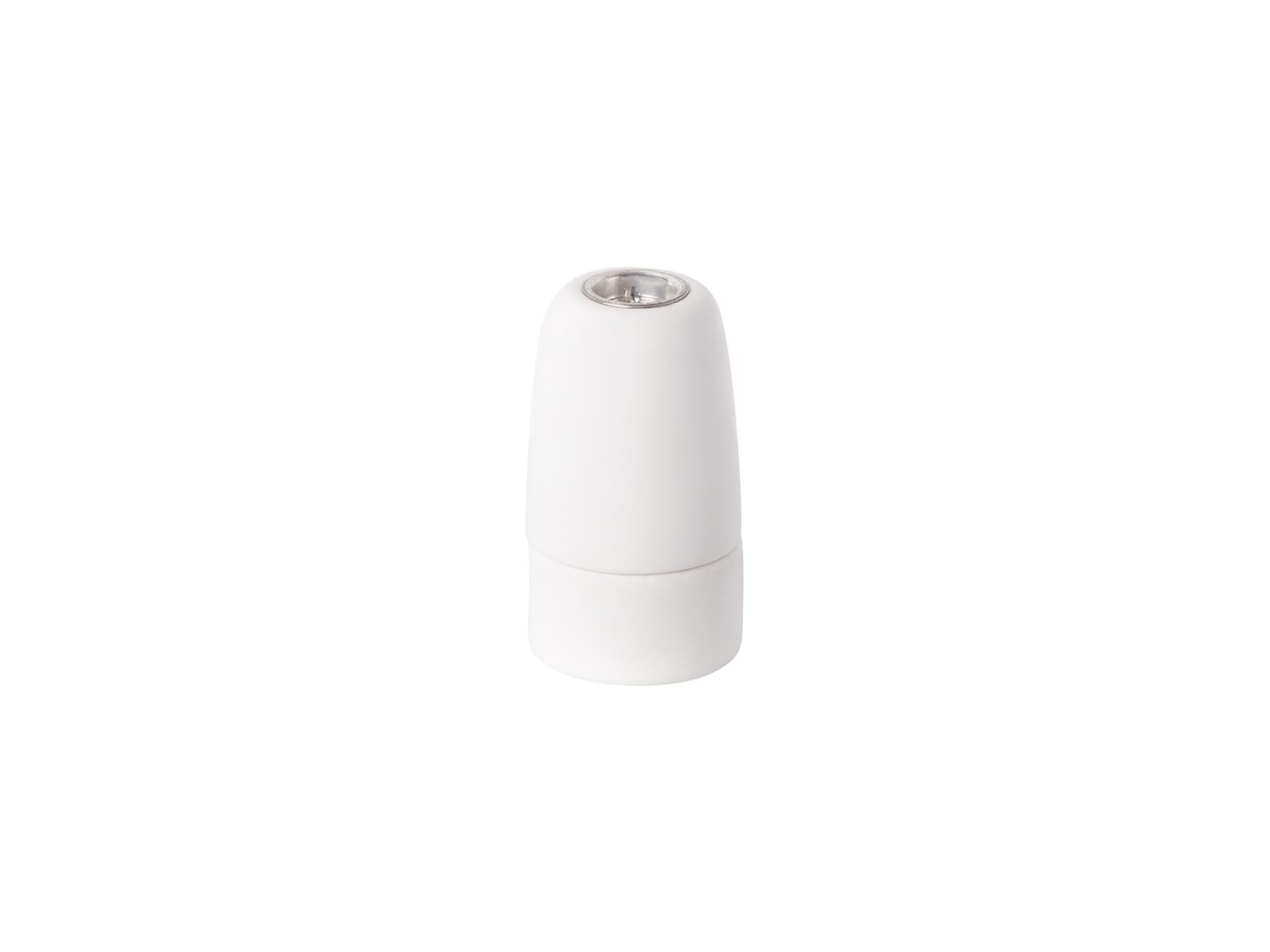Porselein fitting E14 wit