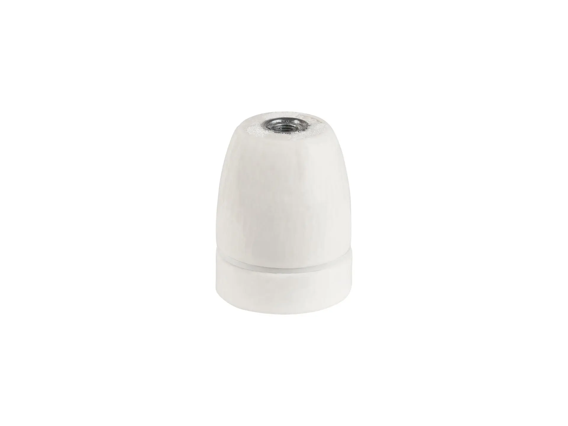 Porselein fitting E27 met aarde aansluiting