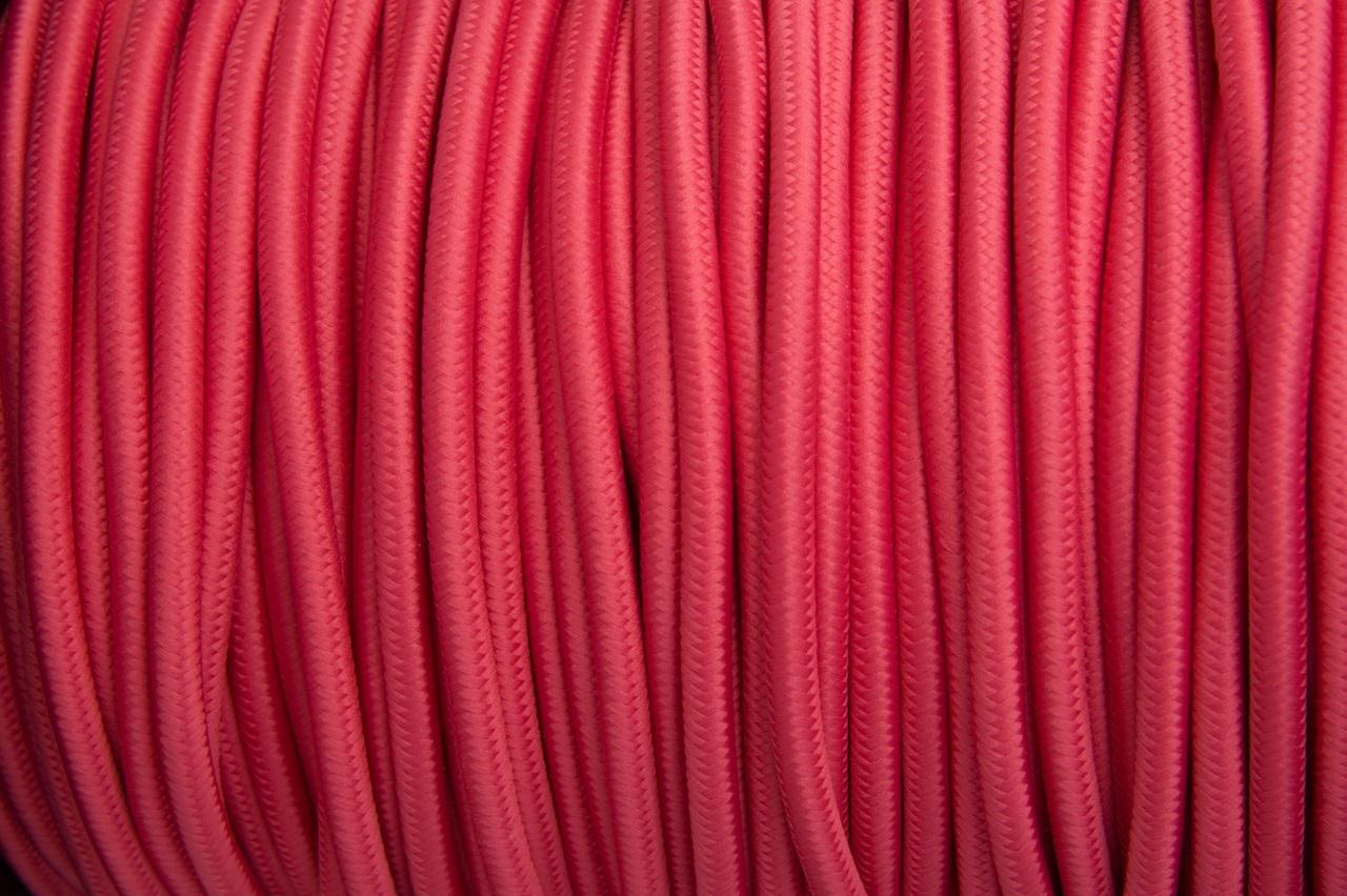 Roze strijkijzersnoer - 2 aderig