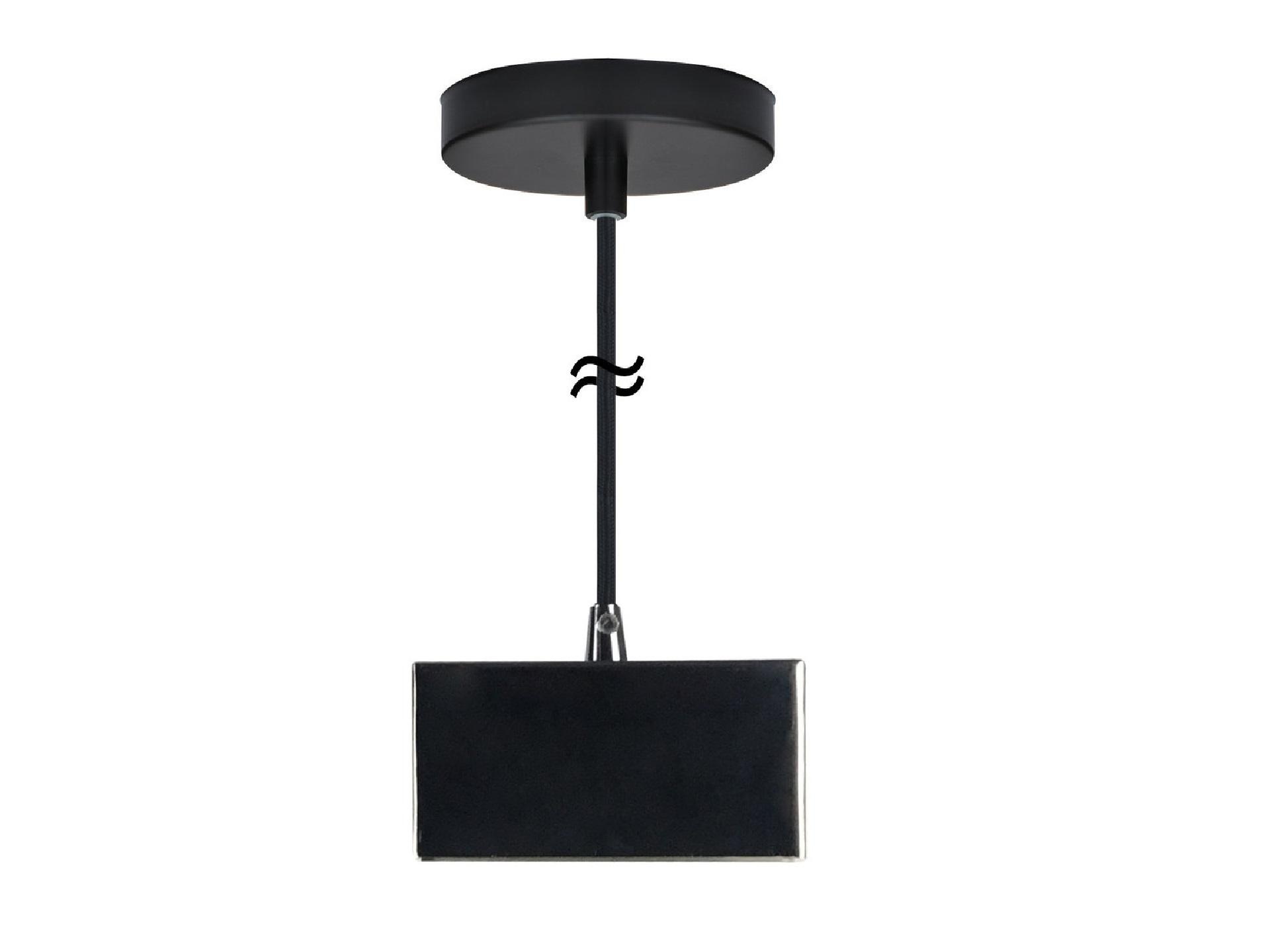 Segula hanglamp RENO zwart chroom voor S14 linestra lamp Segula hanglamp RENO zwart chroom voor S14 linestra lamp