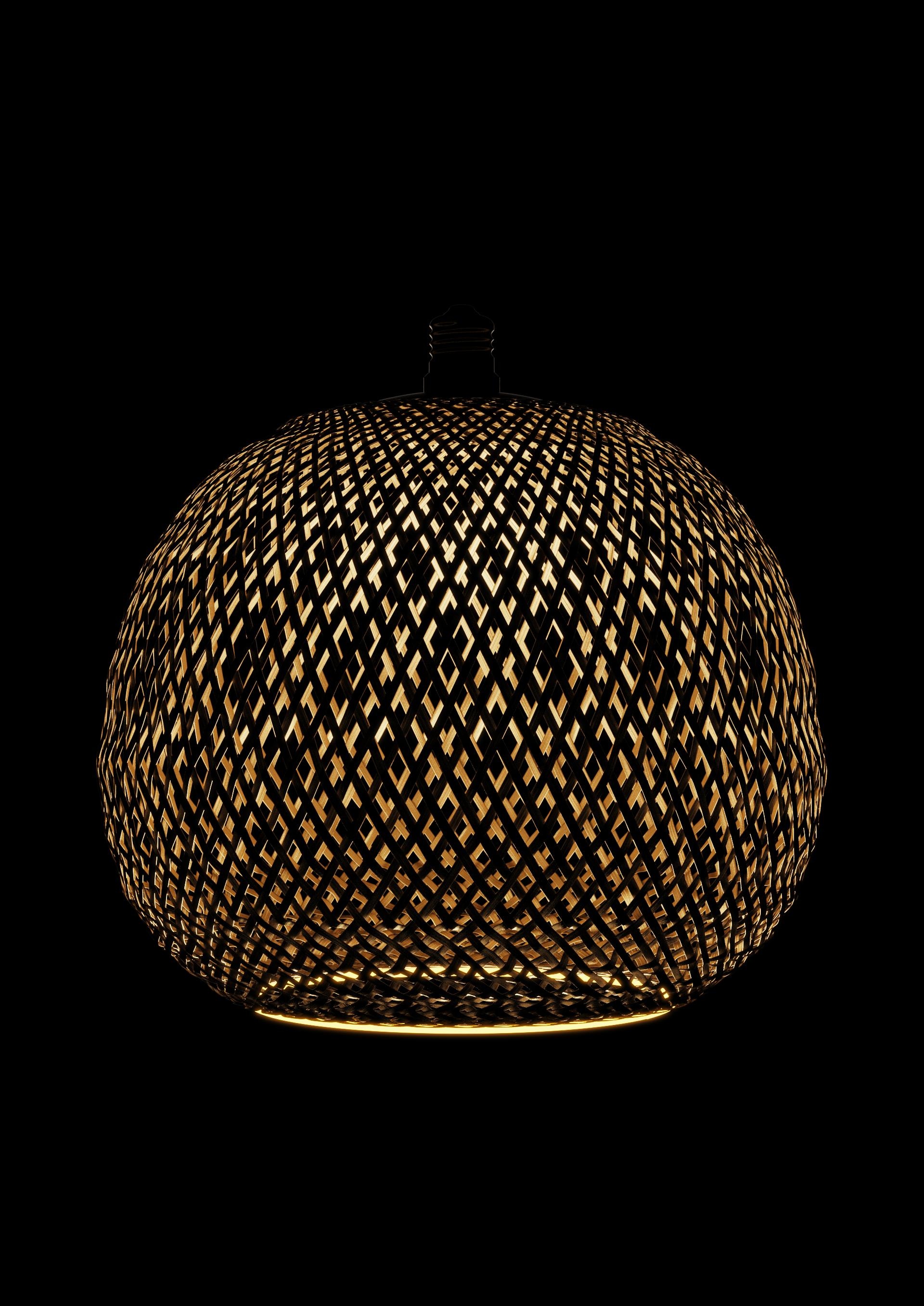 Segula LED Floating Bamboo Globe 300 mm 6W 2200K bronze