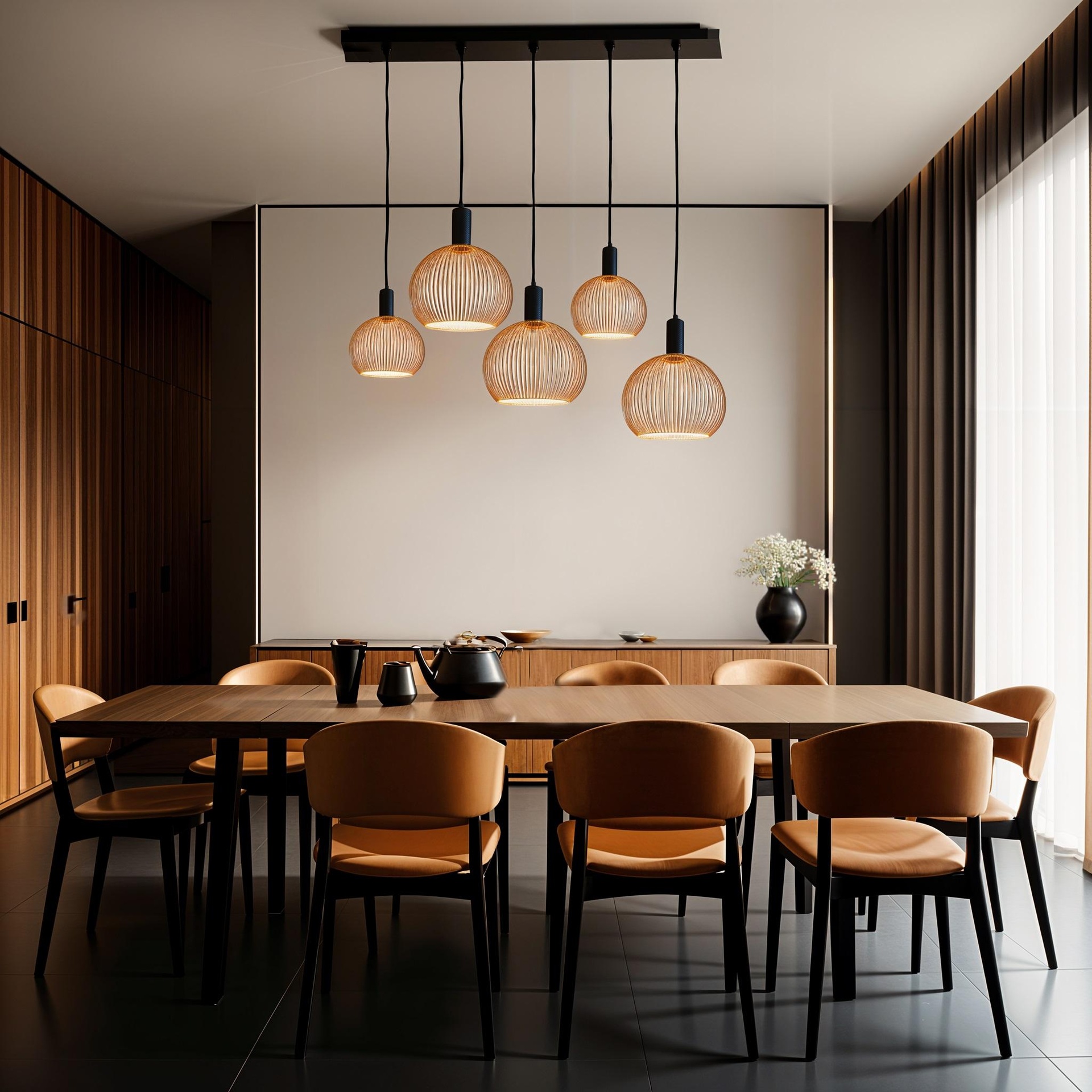 Segula LED Floating Filo Oval 300 mm 6W 2200K sand