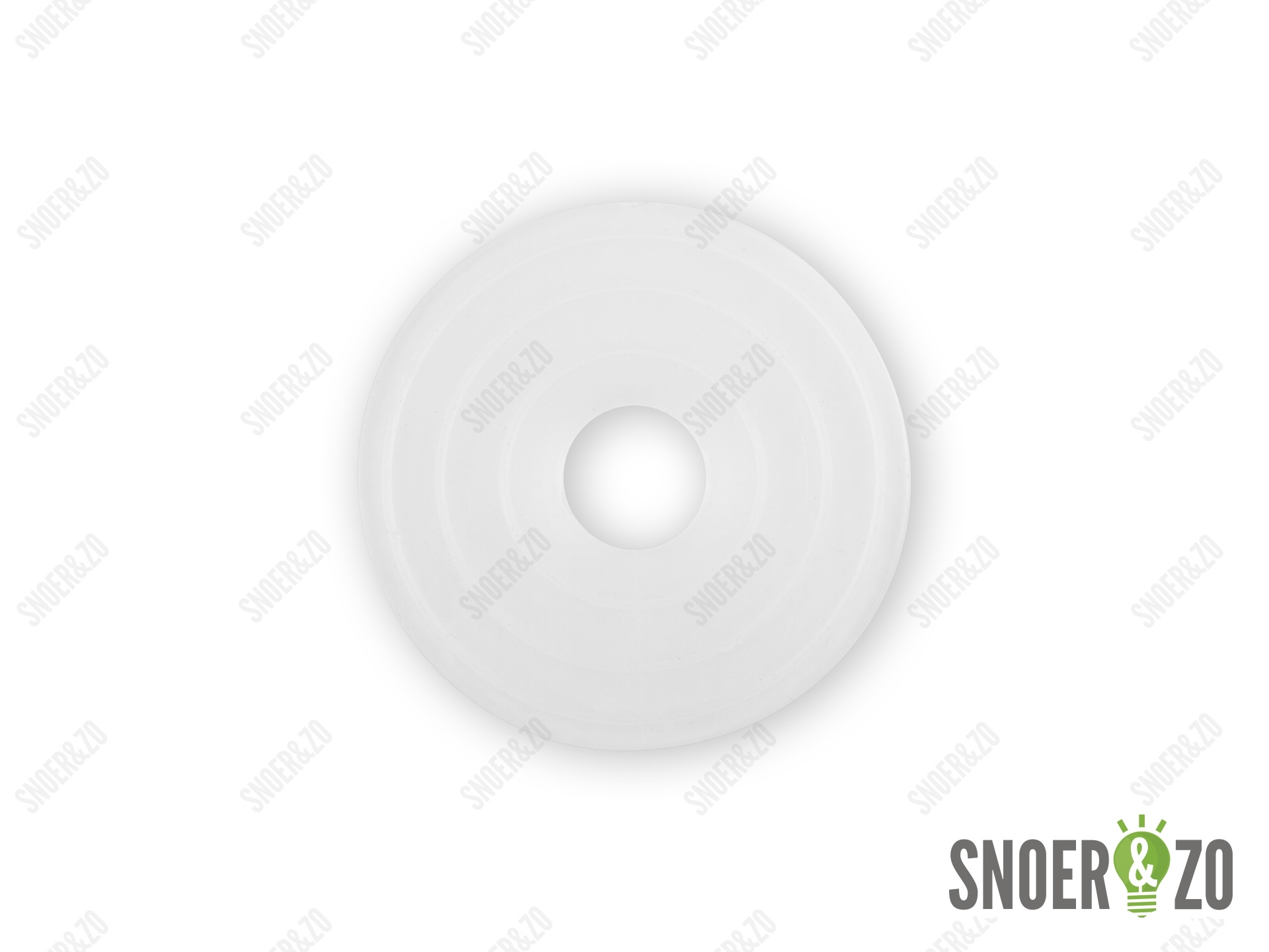 Sluitring kunststof 50 mm met gat 13.5 mm Sluitring kunststof 50 mm met gat 13.5 mm