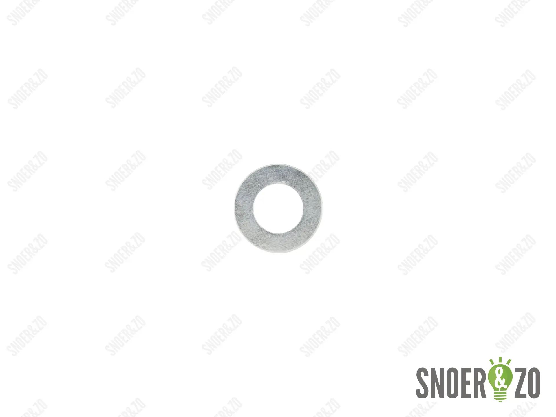 Sluitring metaal 20 mm met gat 10.5 mm