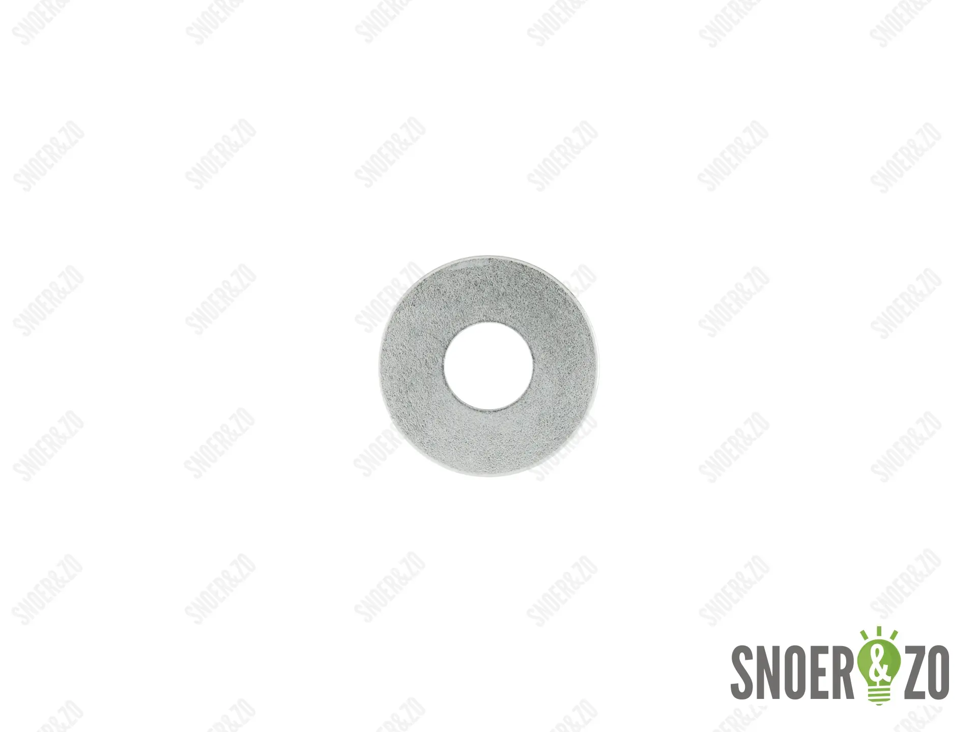 Sluitring metaal 30 mm met gat 10.5 mm