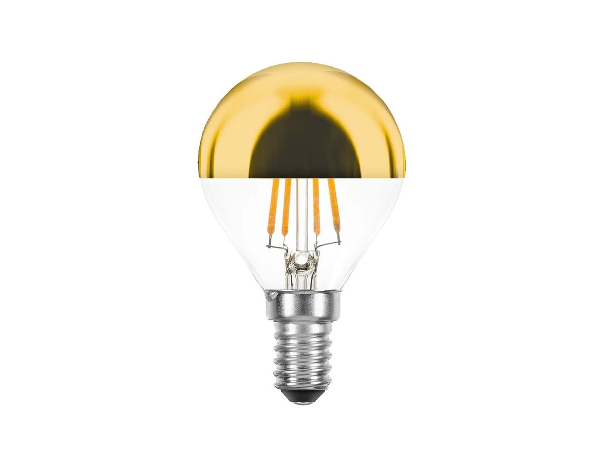 SPL LED filament kogel kopspiegellamp 4W E14 goud dimbaar