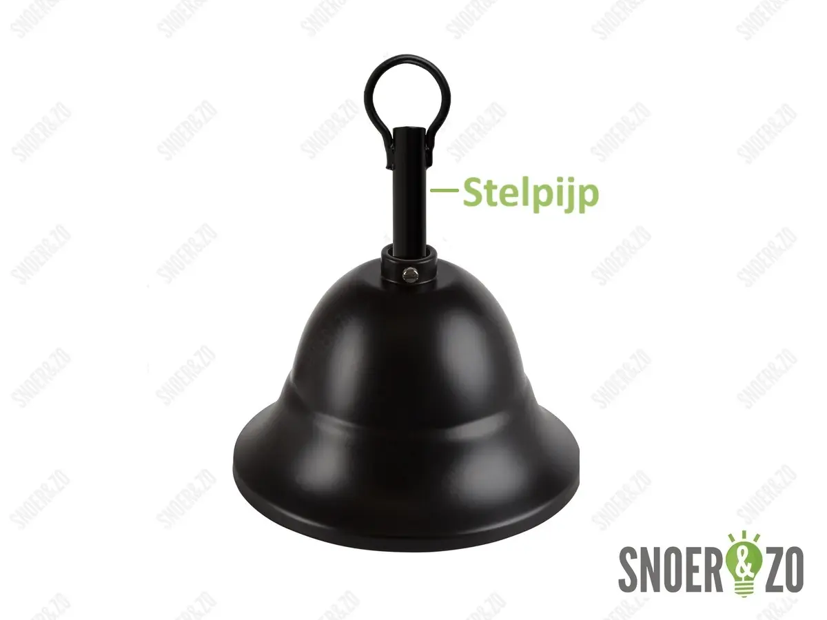 Stelpijp chroom - lengte 120 mm - M10x1