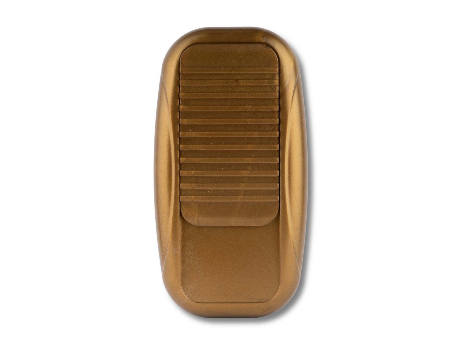 Tradim 12V LED vloerdimmer met geïntegreerde driver 1-25W goud