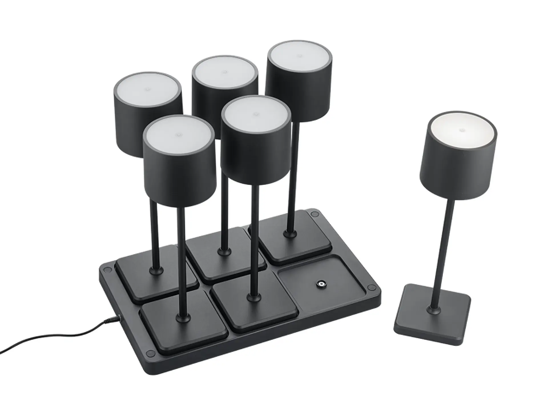 Trio Lighting FERNANDEZ - set met 6 oplaadbare tafellampen - R54096632