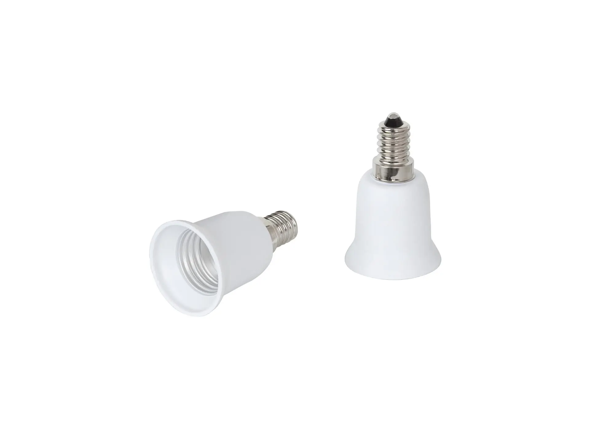 Verloopfitting van E14 naar E27 fitting