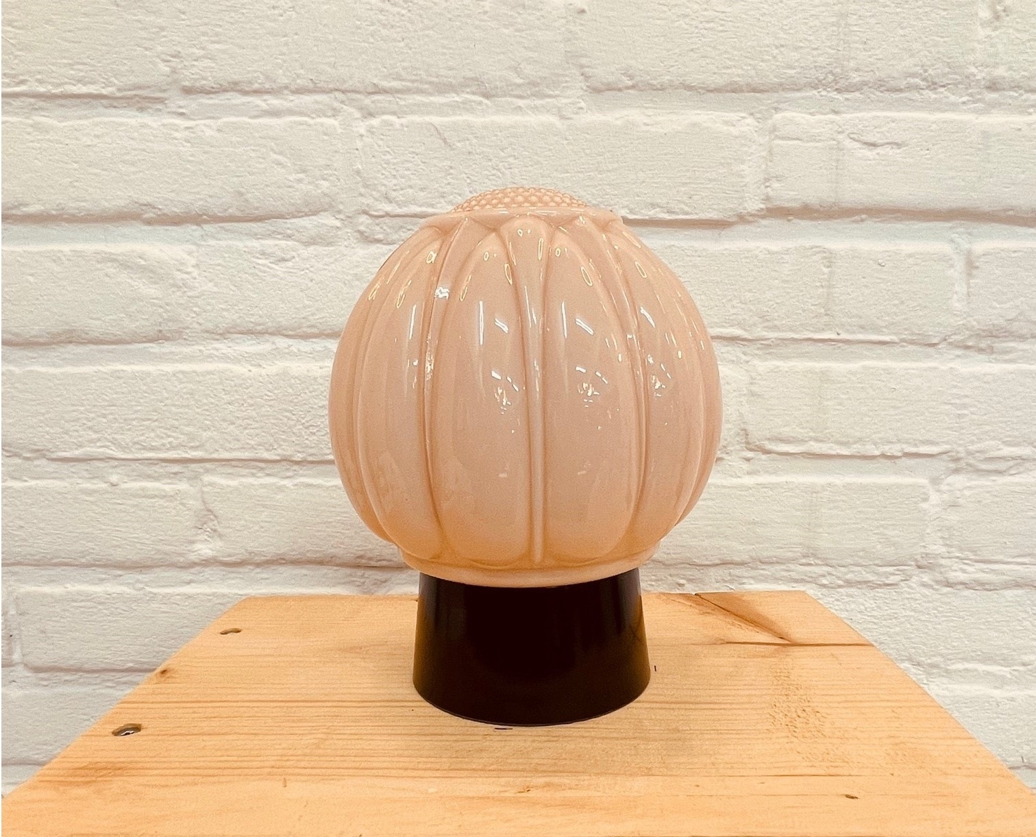 Vintage Thabur plafondlamp roze - nr 5