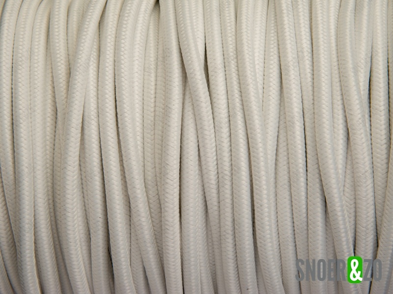 Wit strijkijzersnoer - 3 aderig Wit strijkijzersnoer - 3 aderig