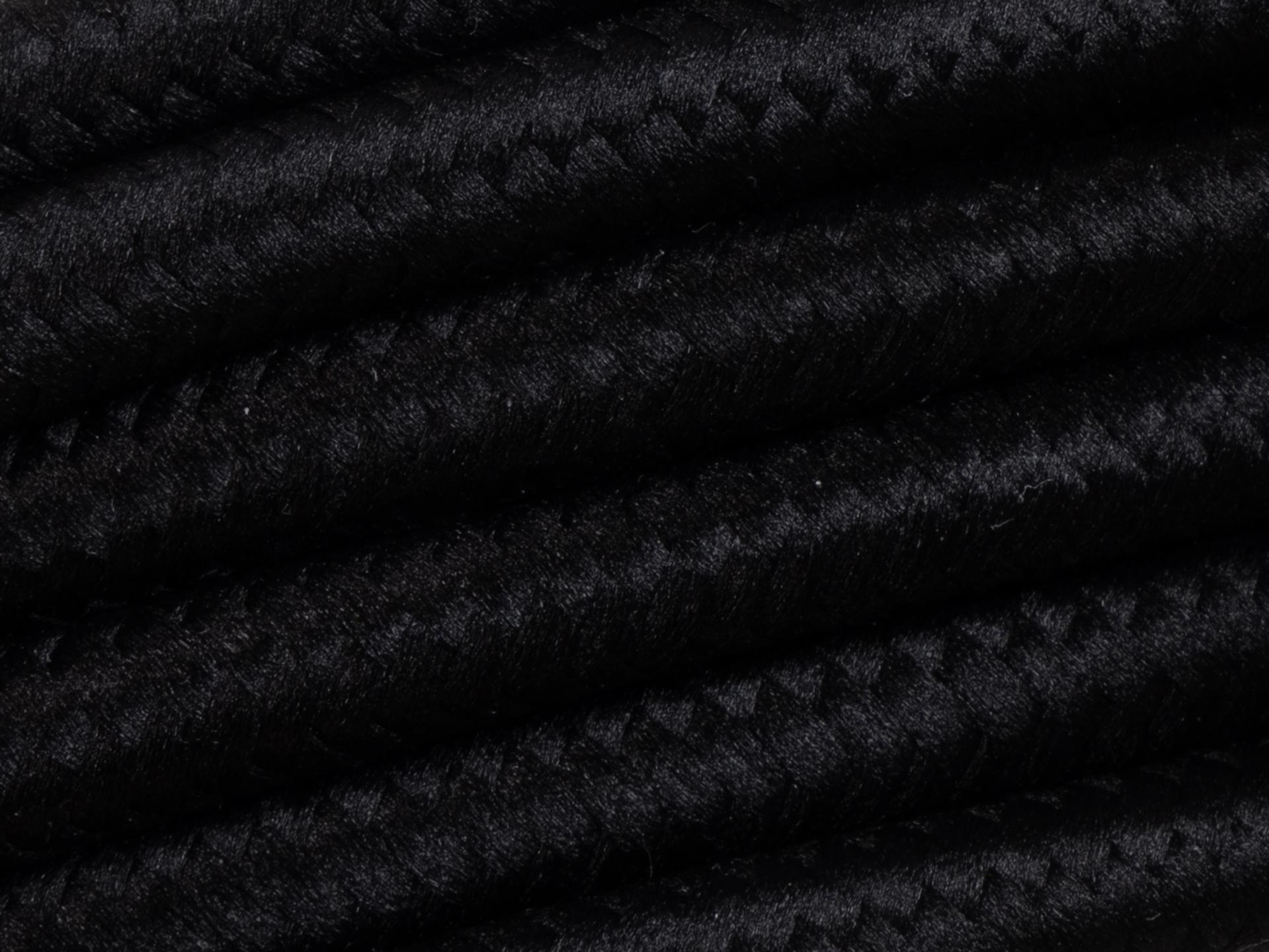 Zwart strijkijzersnoer - 2 aderig