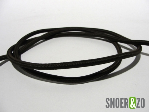Zwart strijkijzersnoer - 3 aderig Zwart strijkijzersnoer - 3 aderig