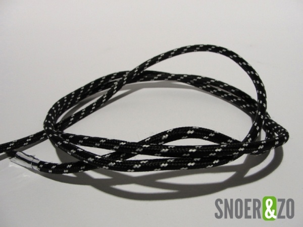 Zwart-wit strijkijzersnoer flex Zwart-wit strijkijzersnoer flex