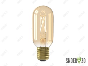 Calex LED filament T45x110mm buislamp 3.5W E27 goud dimbaar