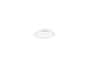 Fitting ring voor E14 fitting - kunststof wit