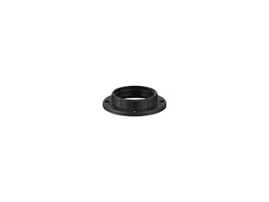 Fitting ring voor E14 fitting - kunststof zwart