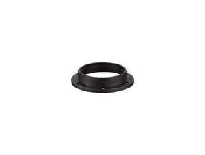 Fitting ring voor E27 fitting - kunststof zwart